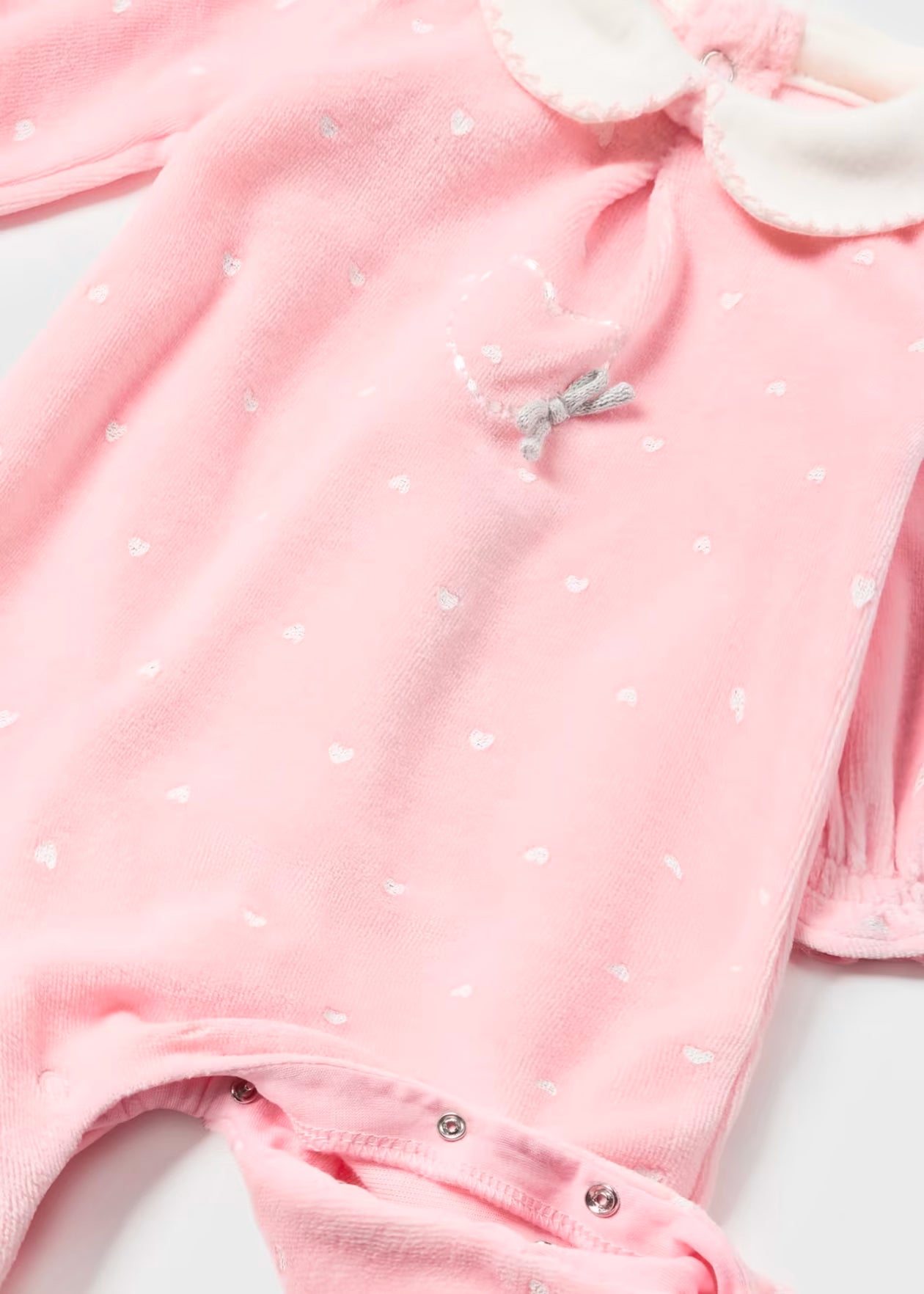 Pigiami in ciniglia Mayoral Better Cotton neonata