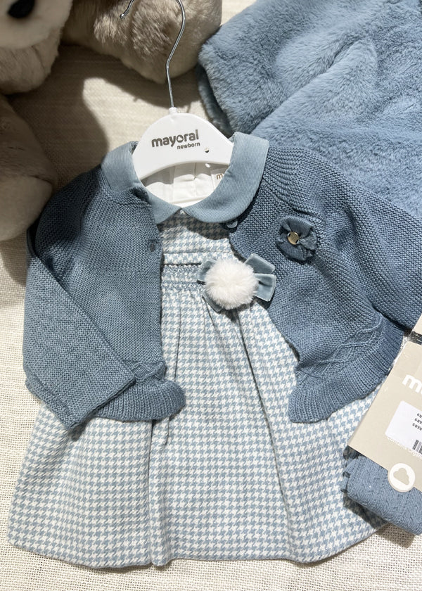 Completo Vestito Mayoral Neonata
