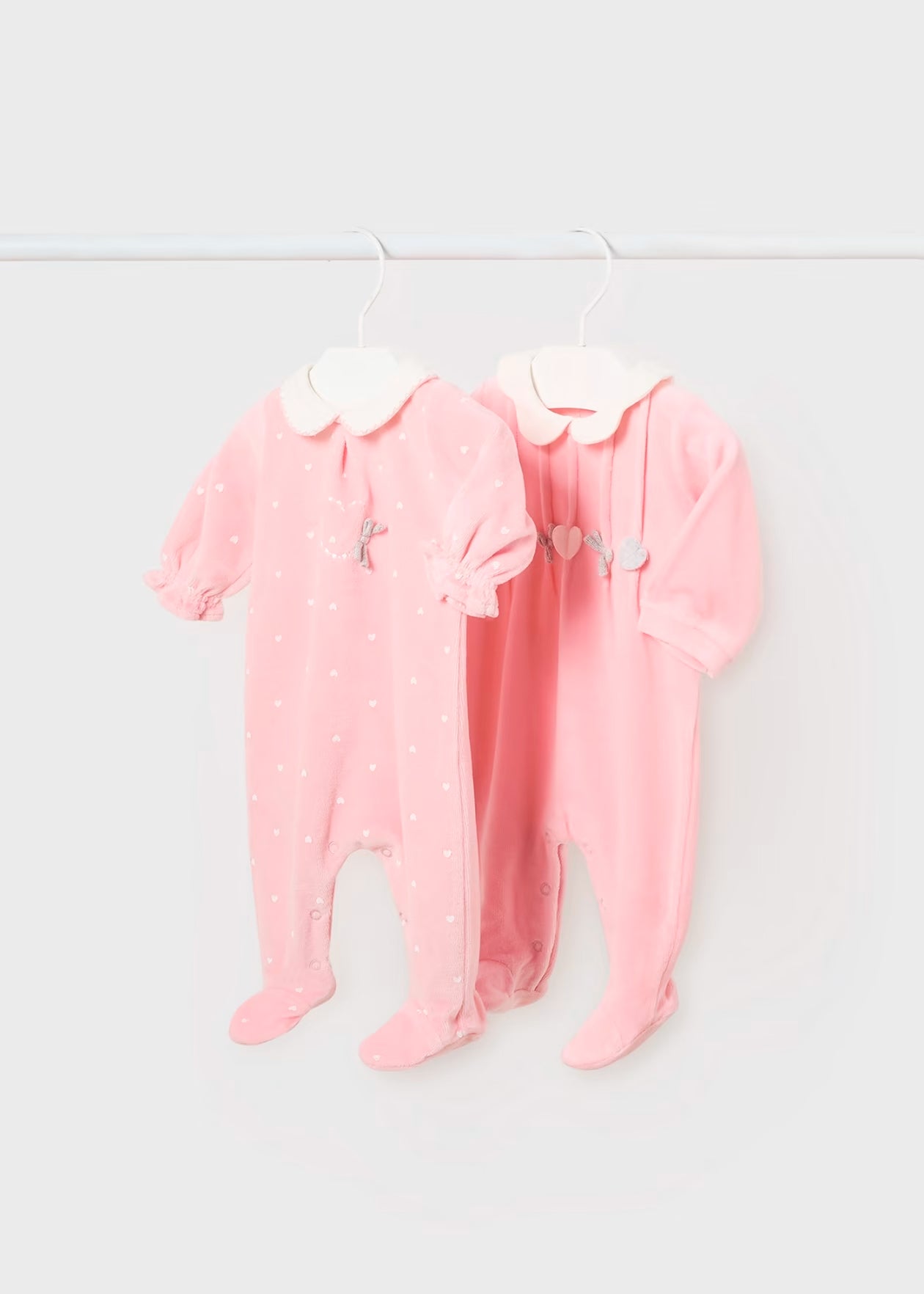 Pigiami in ciniglia Mayoral Better Cotton neonata
