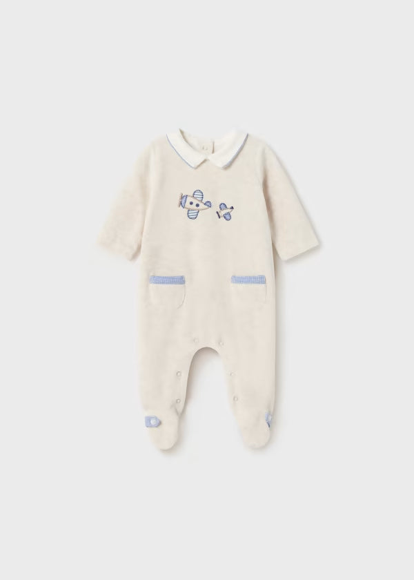 Pigiama Mayoral ciniglia Better Cotton neonato