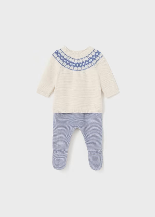 Completo Mayoral 2 pezzi Better Cotton neonato