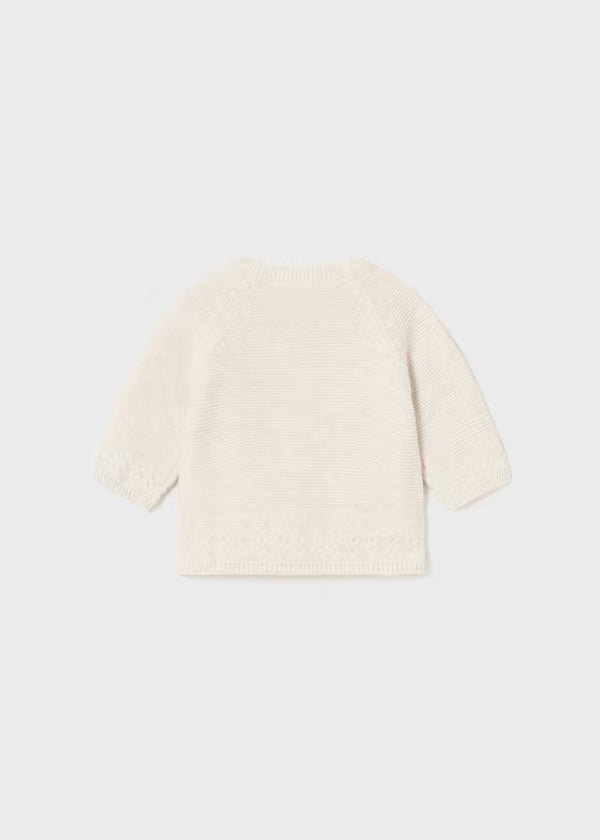 Cardigan Mayoral tricot Panna