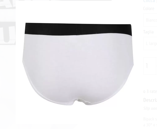 Slip uomo twinpack x2 Dsquared2