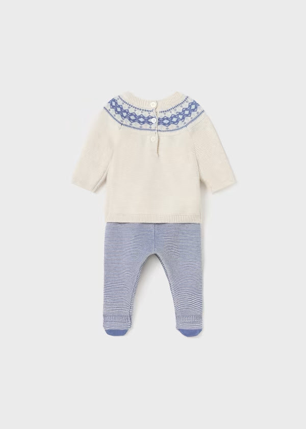 Completo Mayoral 2 pezzi Better Cotton neonato