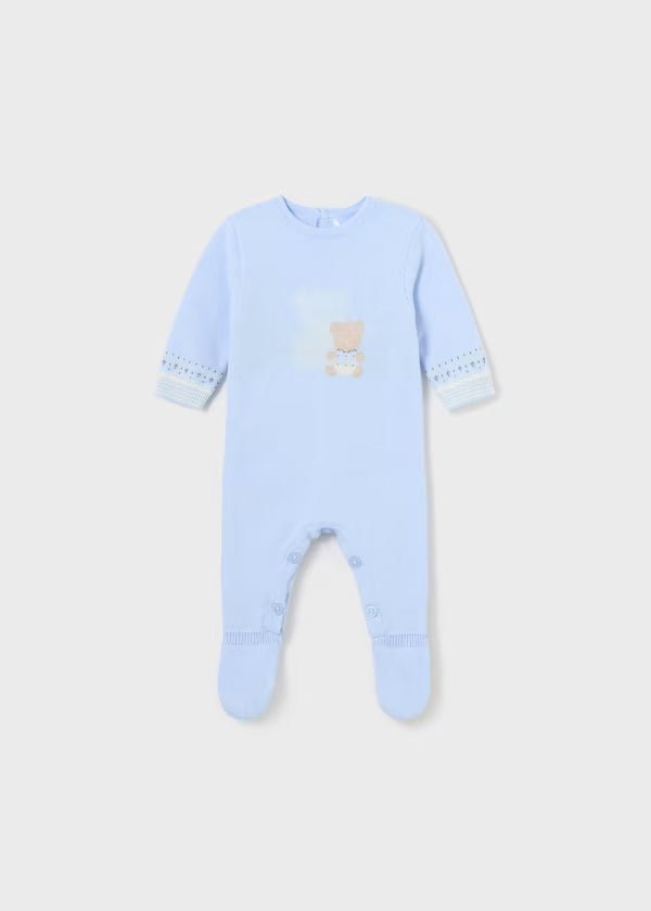 Pagliaccetto Mayoral tricot Better Cotton neonato