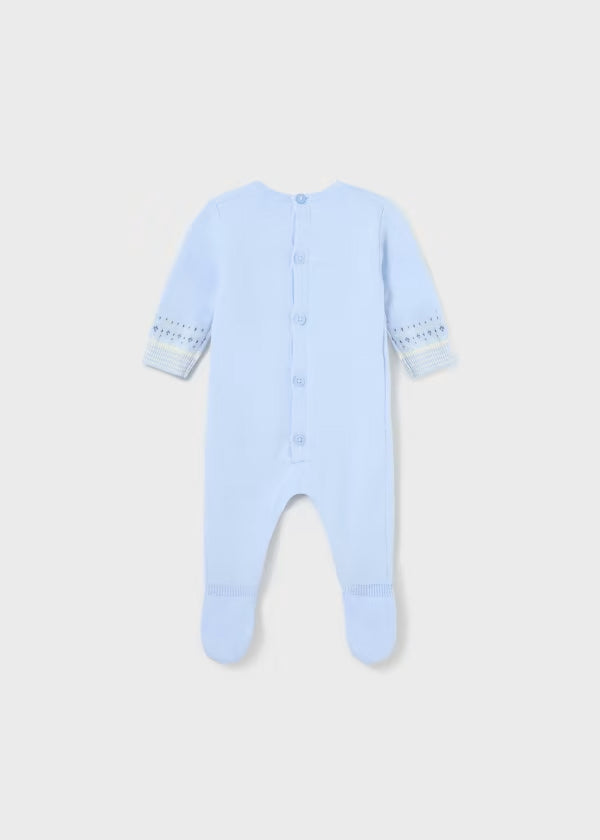 Pagliaccetto Mayoral tricot Better Cotton neonato