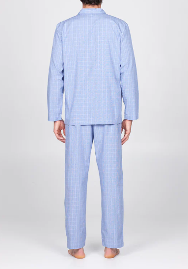 PIGIAMA CARDIGAN IN PREGIATO POPELINE JULIPET