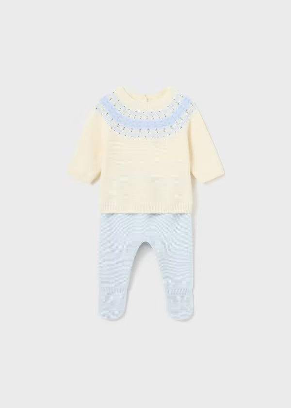 Completo Mayoral 2 pezzi Better Cotton neonato