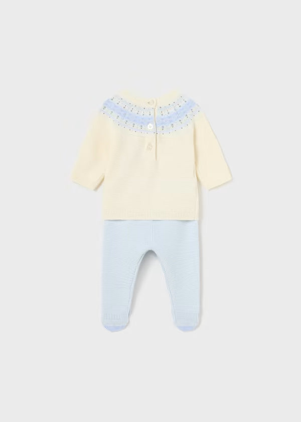 Completo Mayoral 2 pezzi Better Cotton neonato