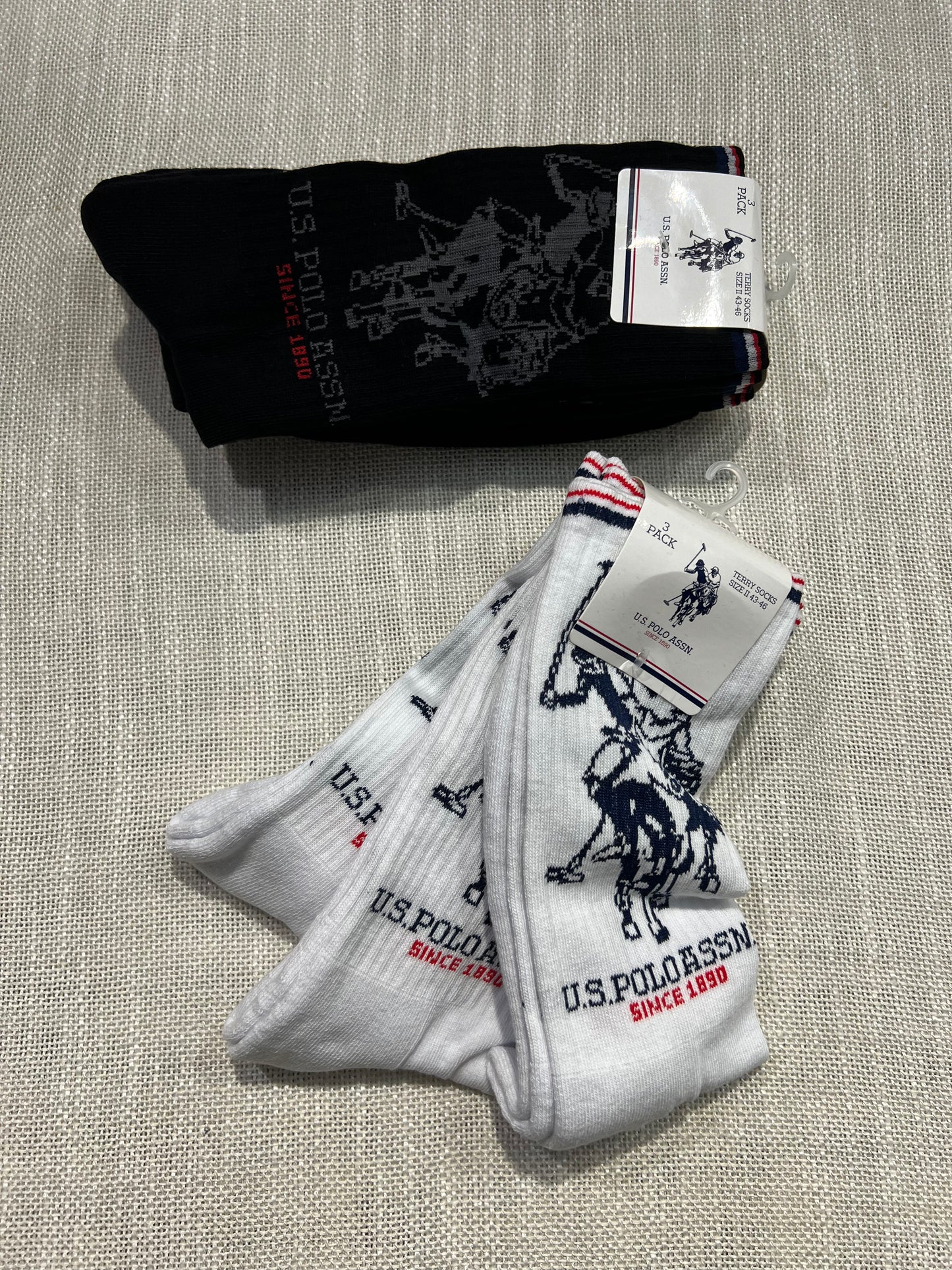 Calzini in caldo cotone con logo US Polo Assn