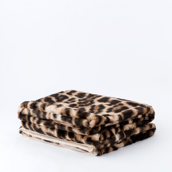 Plaid Riviera Hygge Animalier Matrimoniale