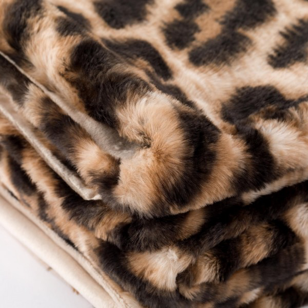 Plaid Riviera Hygge Animalier Matrimoniale