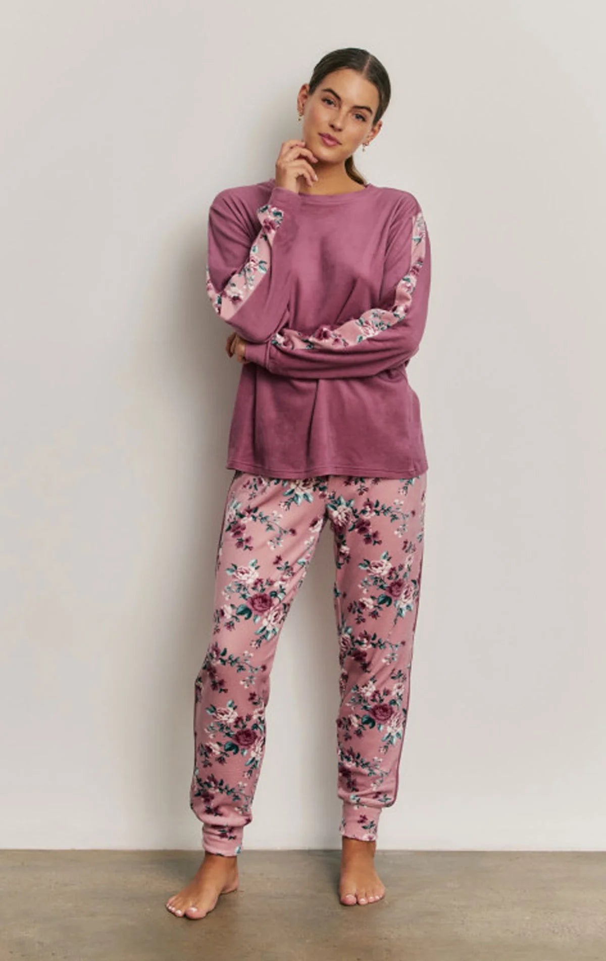 Pigiama Promise in Coral