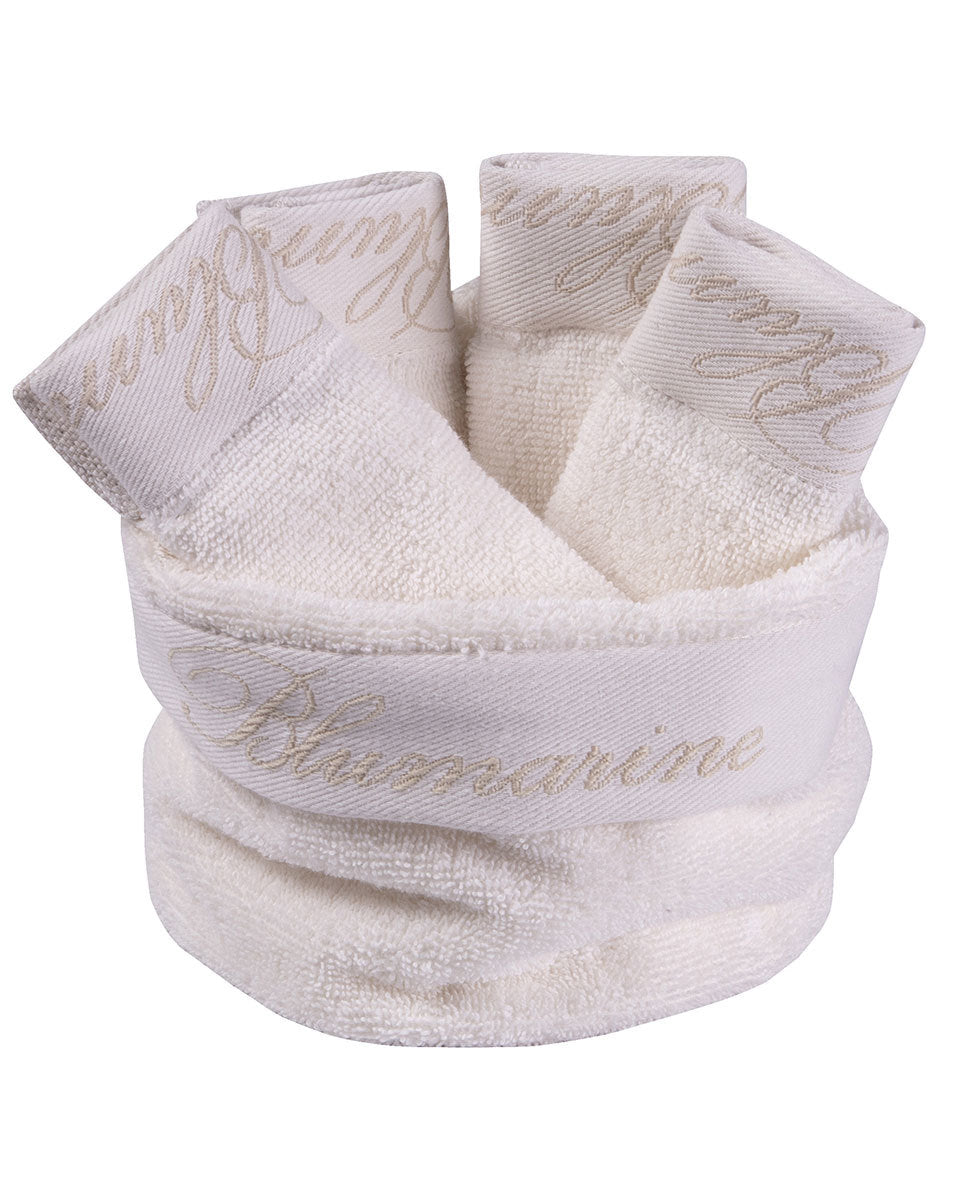 Cestino con 4 Lavette Spa Blumarine