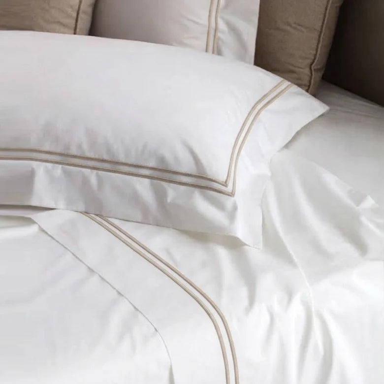 Completo Letto Matrimoniale Clarissa Riviera in Percalle