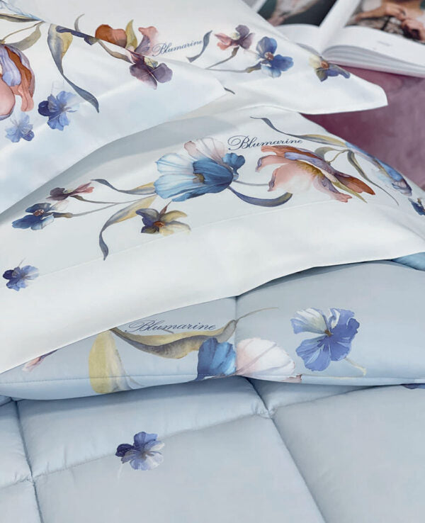 Trapunta Matrimoniale Blumarine Fluerette