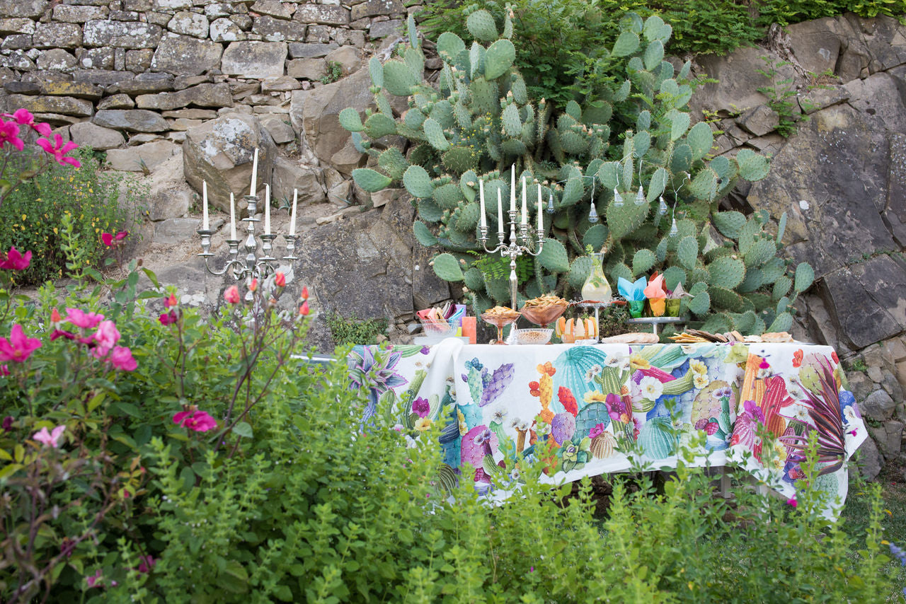 Tovaglia Tessitura Toscana Kactus