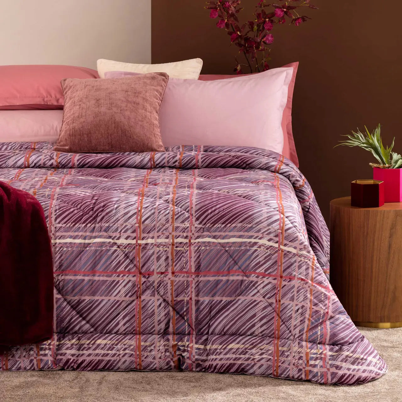 Trapunta in percalle di cotone Yuta Riviera