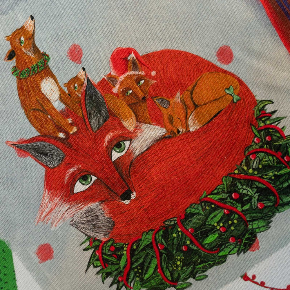 Sweet Fox Tovaglia Tessitura Toscana