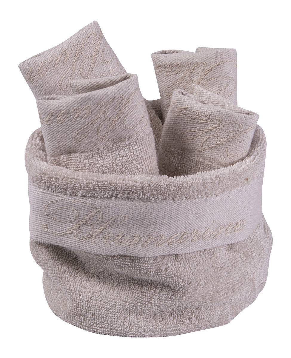 Cestino con 4 Lavette Spa Blumarine