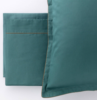 Completo letto matrimoniale in raso Reever