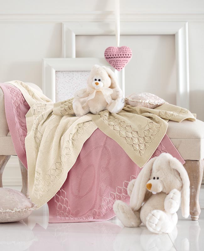 Coperta culla Guardini Blumarine Baby