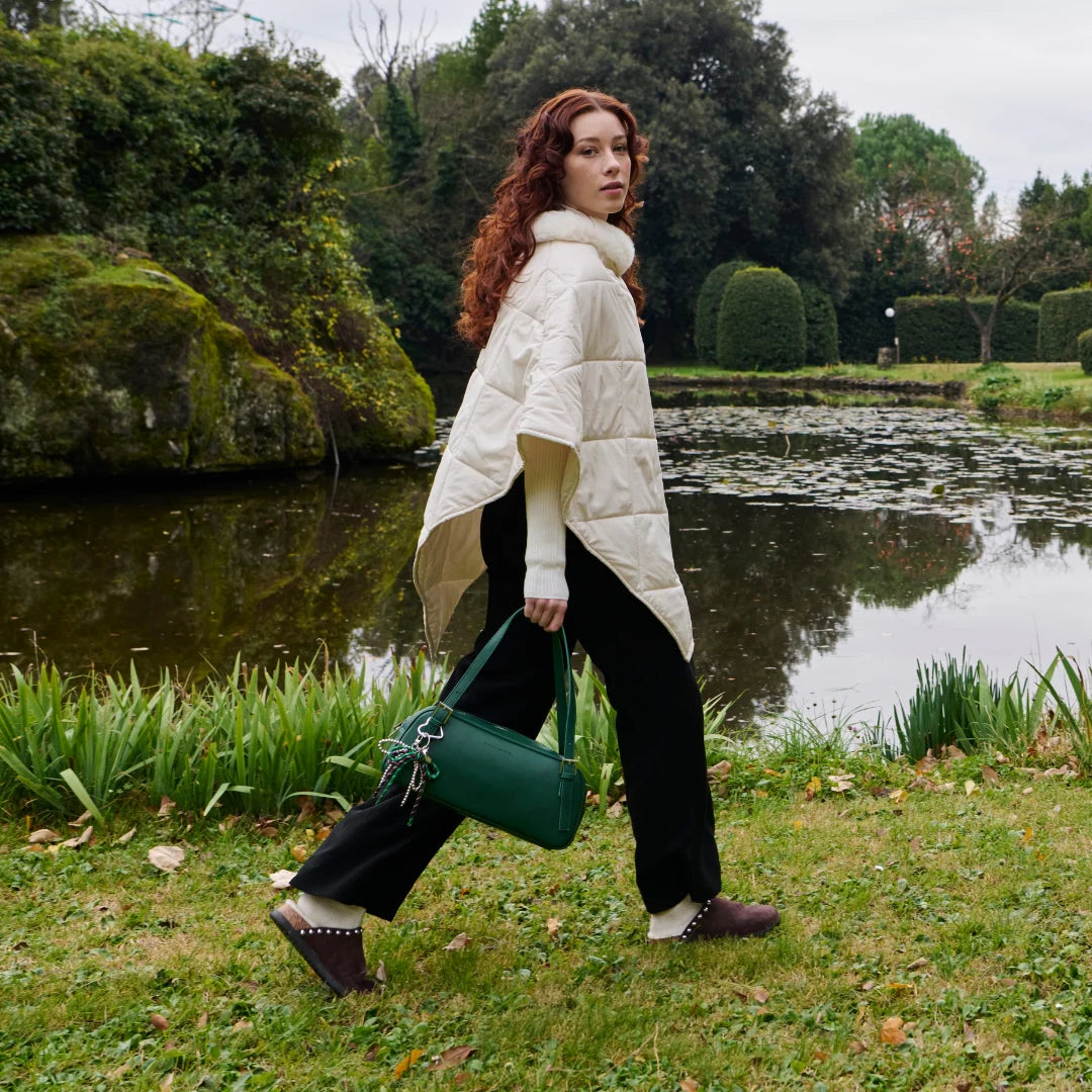 Sabot con borchie marrone Emanuela Biffoli