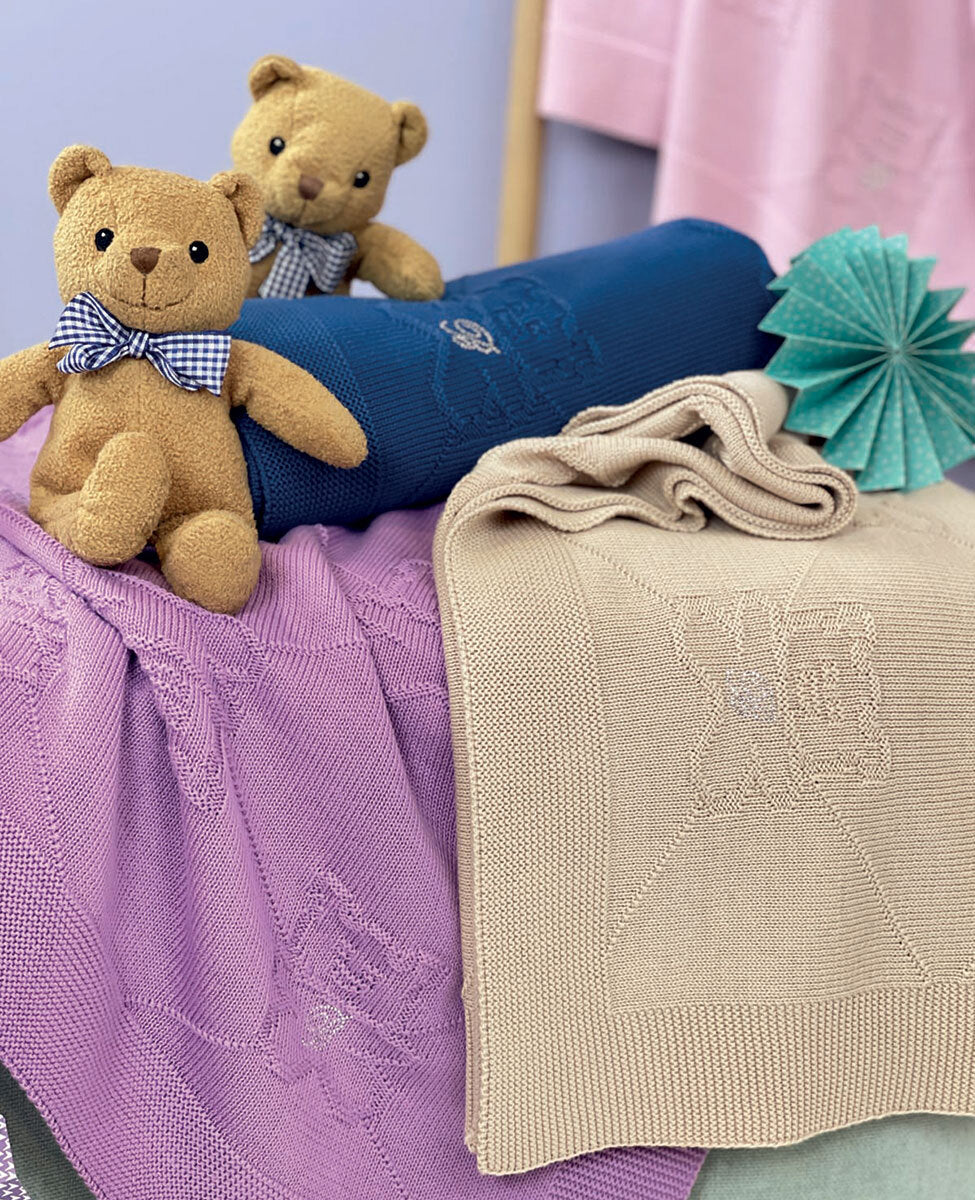 Coperta culla orsetto Blumarine Baby