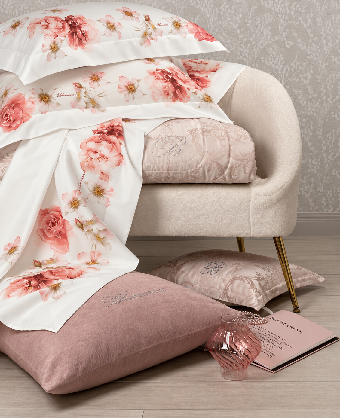 Completo lenzuola matrimoniale brook Blumarine