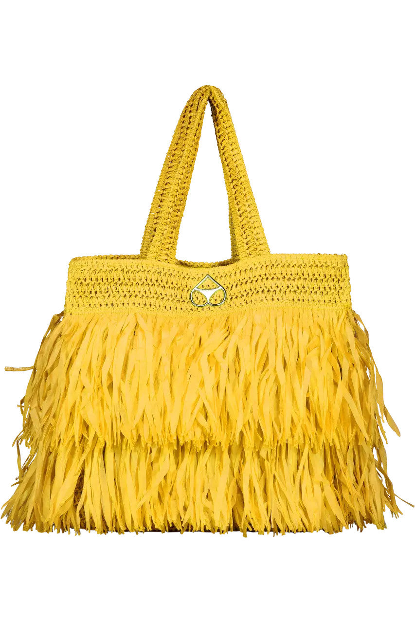 Borsa Miss Bikini Grande in Rafia