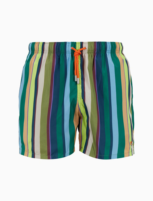 Boxer mare Gallo righe multicolor