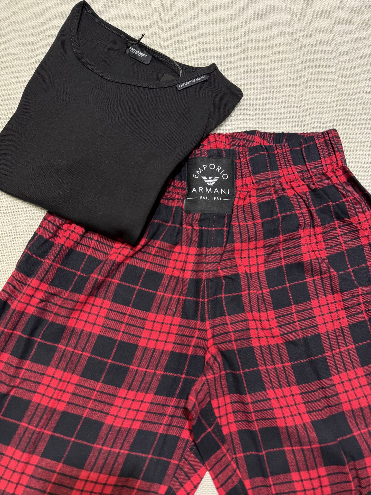 Pigiama Armani Tartan