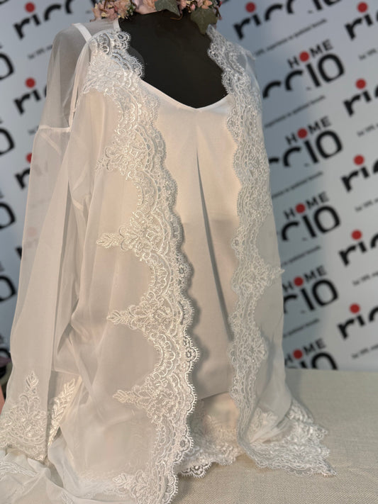 Set Sposa Corto Bea Filo d'Angelo