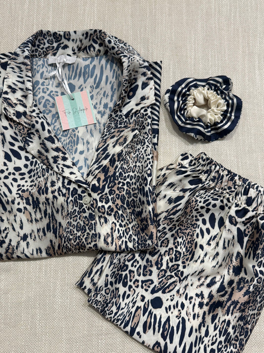 Pigiama Filo d'Angelo Orchidea Leopard