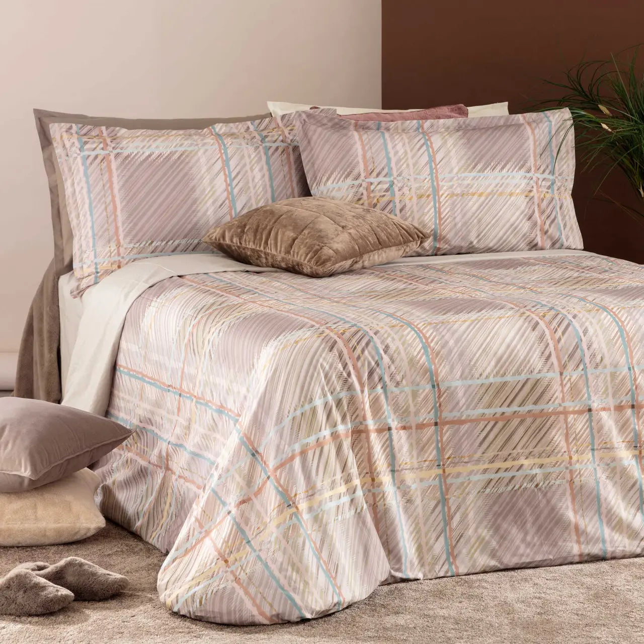 Completo Lenzuolo Copriletto Yuta Riviera