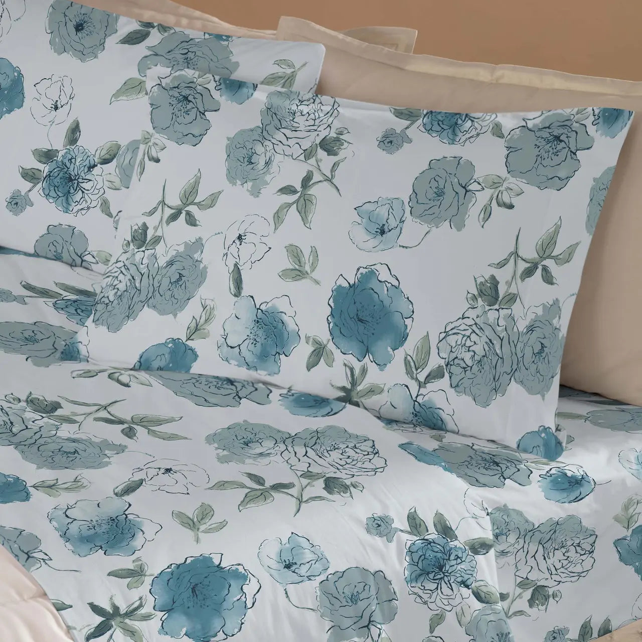 Completo Lenzuola Matrimoniale Hermosa in flanella Riviera