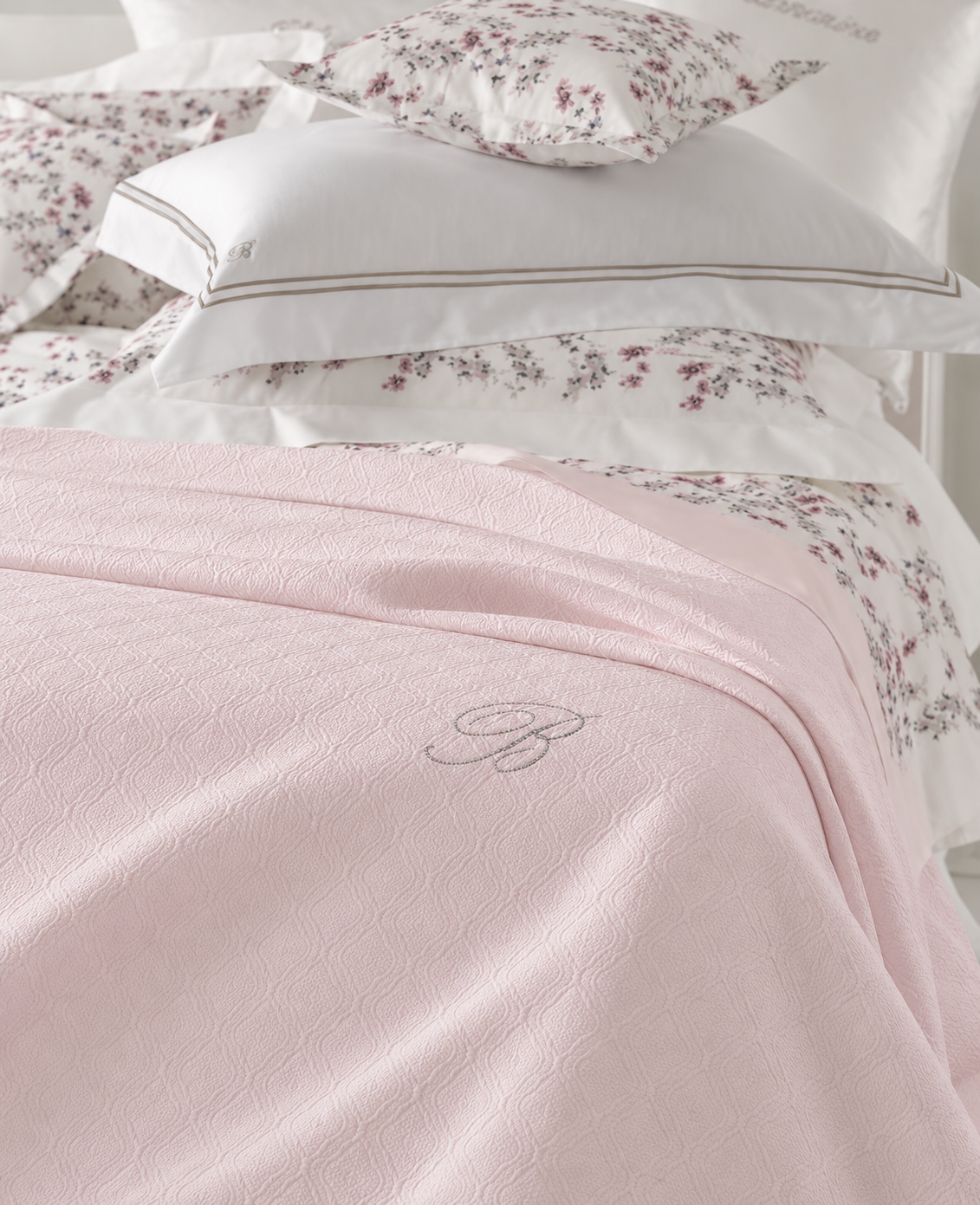 Copriletto liscio matrimoniale Delfina Blumarine