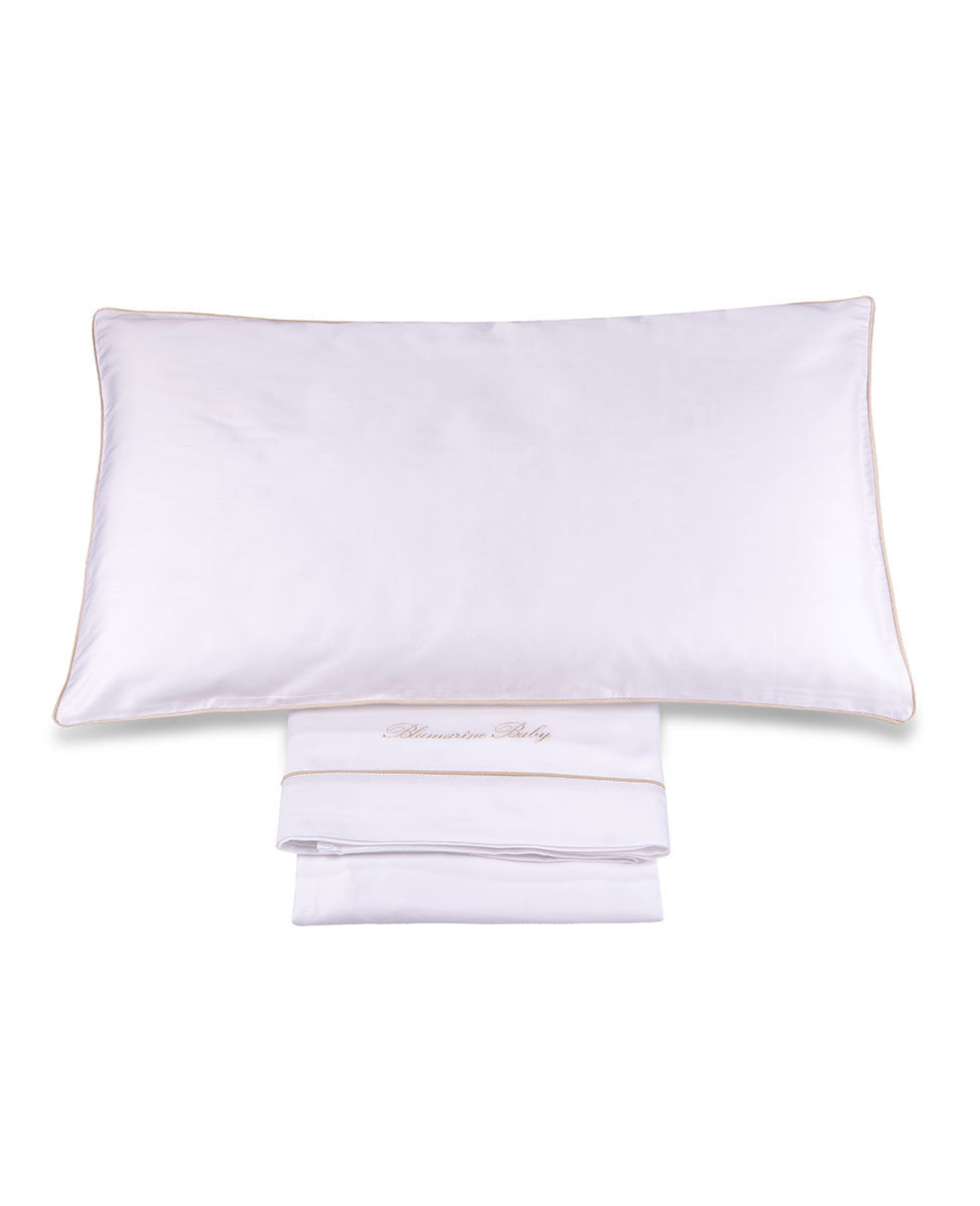 Lenzuolo culla baby blu Blumarine