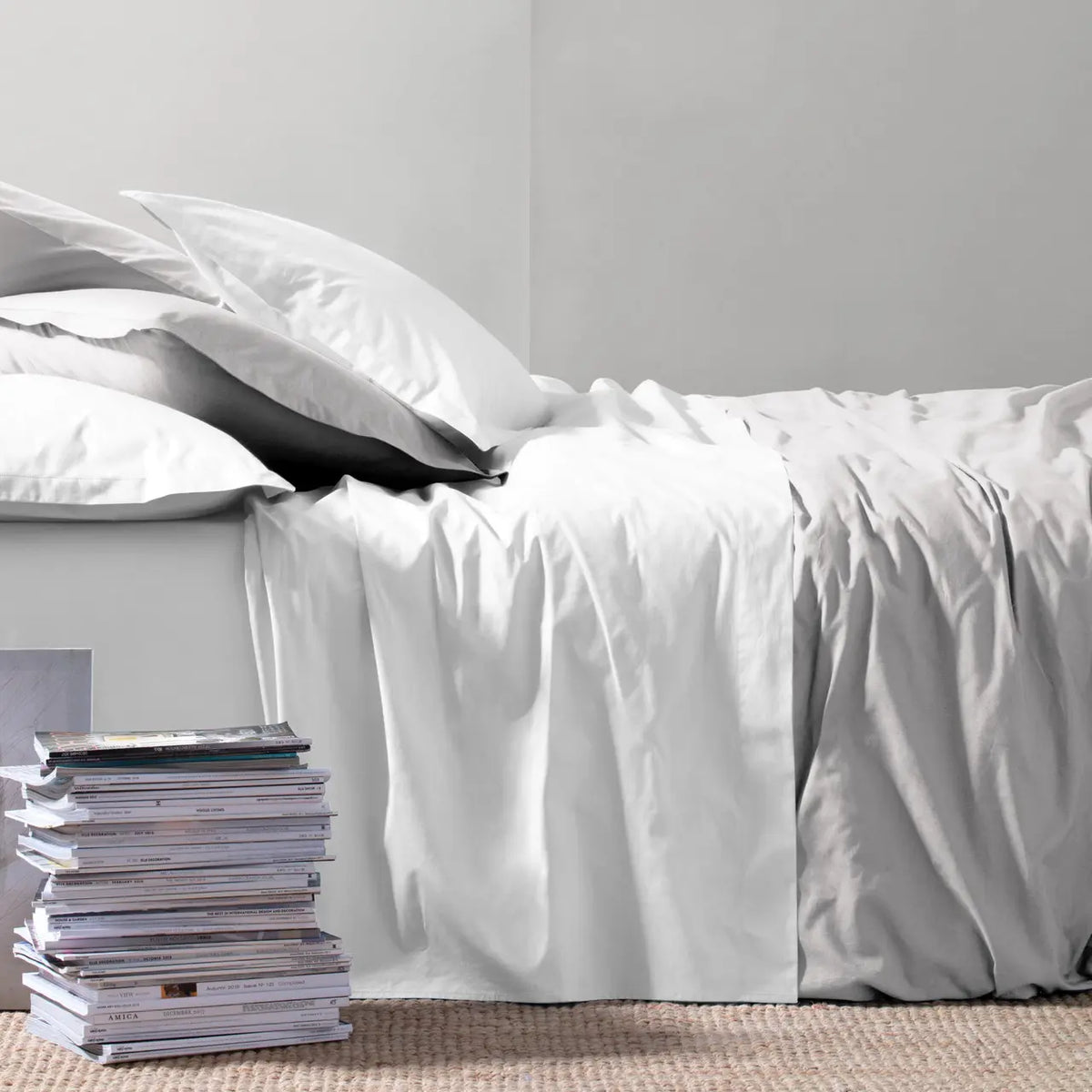Completo Letto Singolo Riviera Paint in Madapolam di Cotone