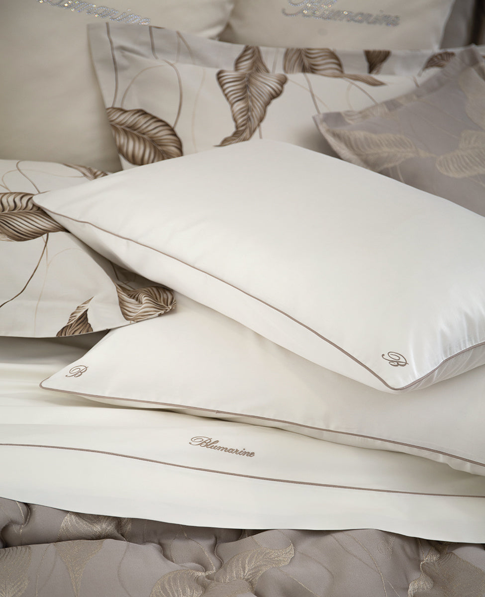 Completo Lenzuola Matrimoniale Profilo Blu Blumarine Home