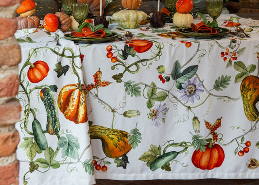 Tovaglia Kurbis Tessitura Toscana