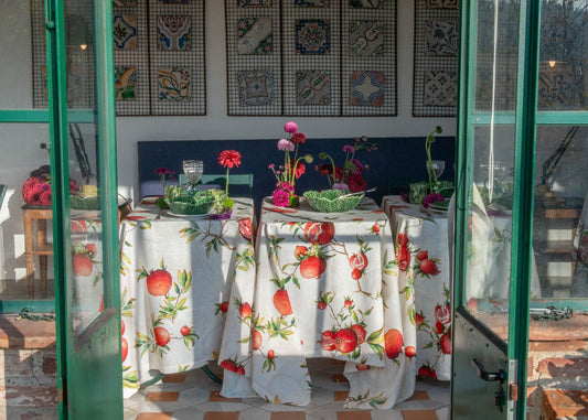 Tovaglia Zakuro Tessitura Toscana