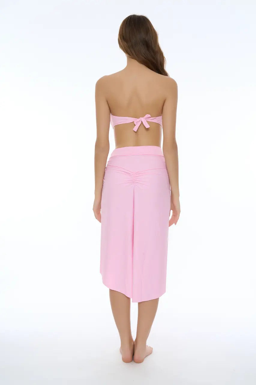 Gonna pareo midi in microfibra Miss Bikini