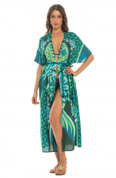 Kimono Tribal Sea Pin-up Stars