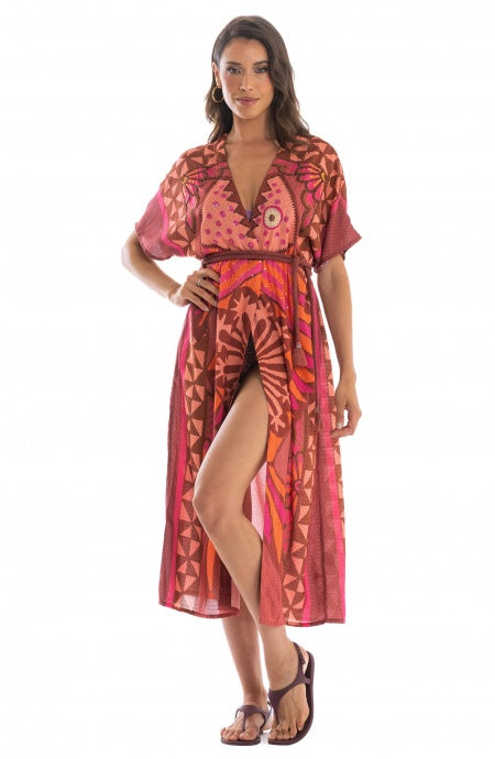 Kimono Tribal Sea Pin-up Stars