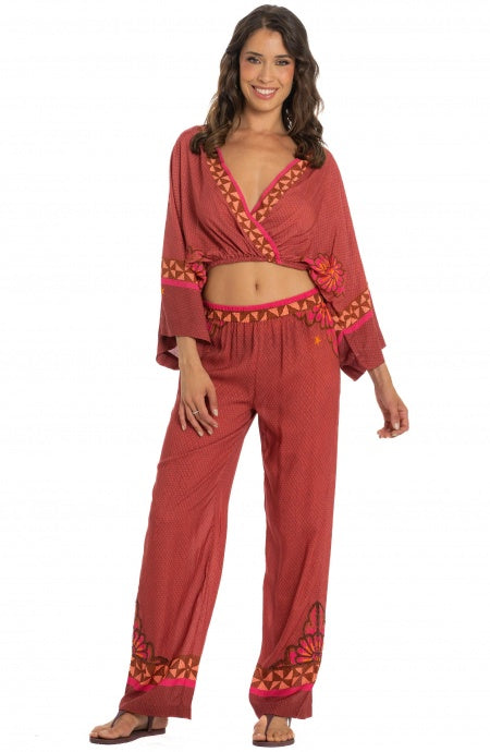 Completo Top e Pantalone Tribal Sea Pin-up Stars