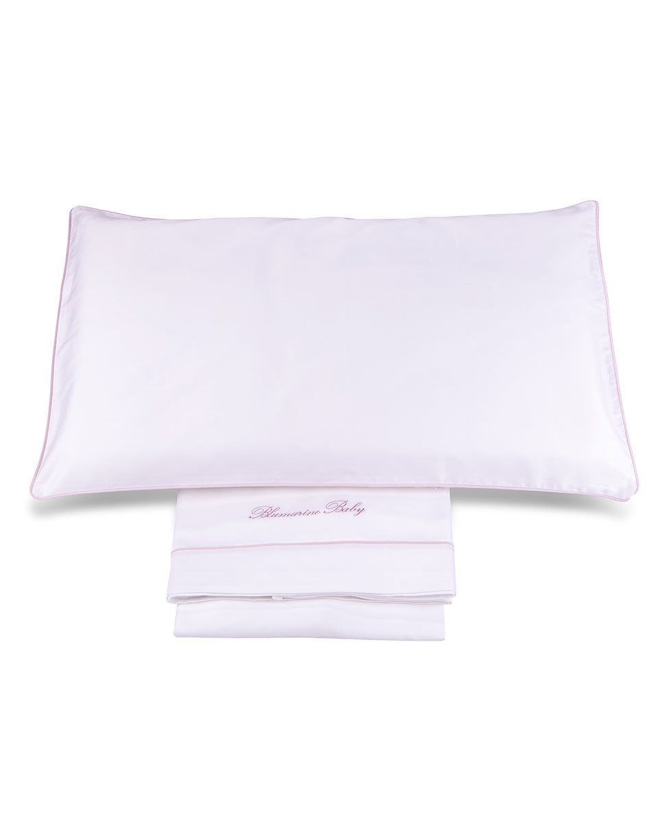 Lenzuolo culla baby blu Blumarine